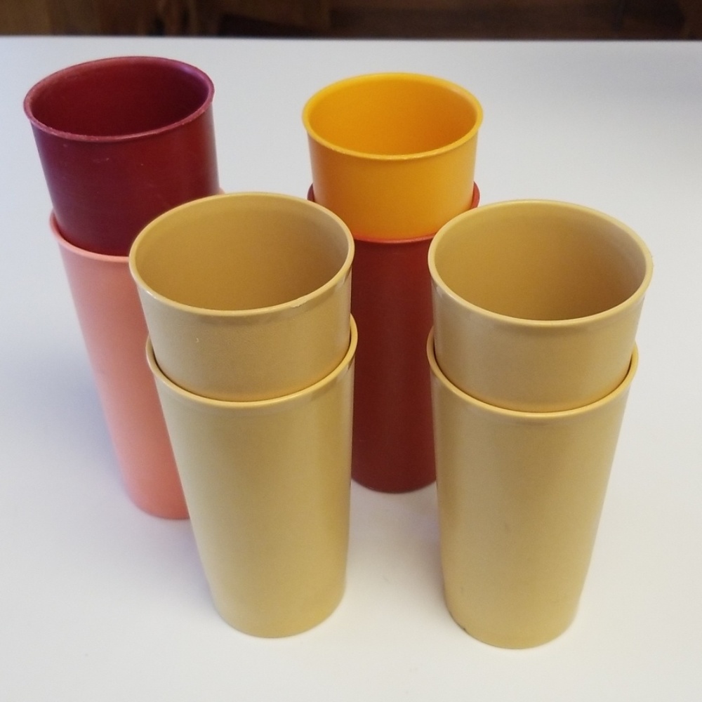 Vintage Tupperware Glasses